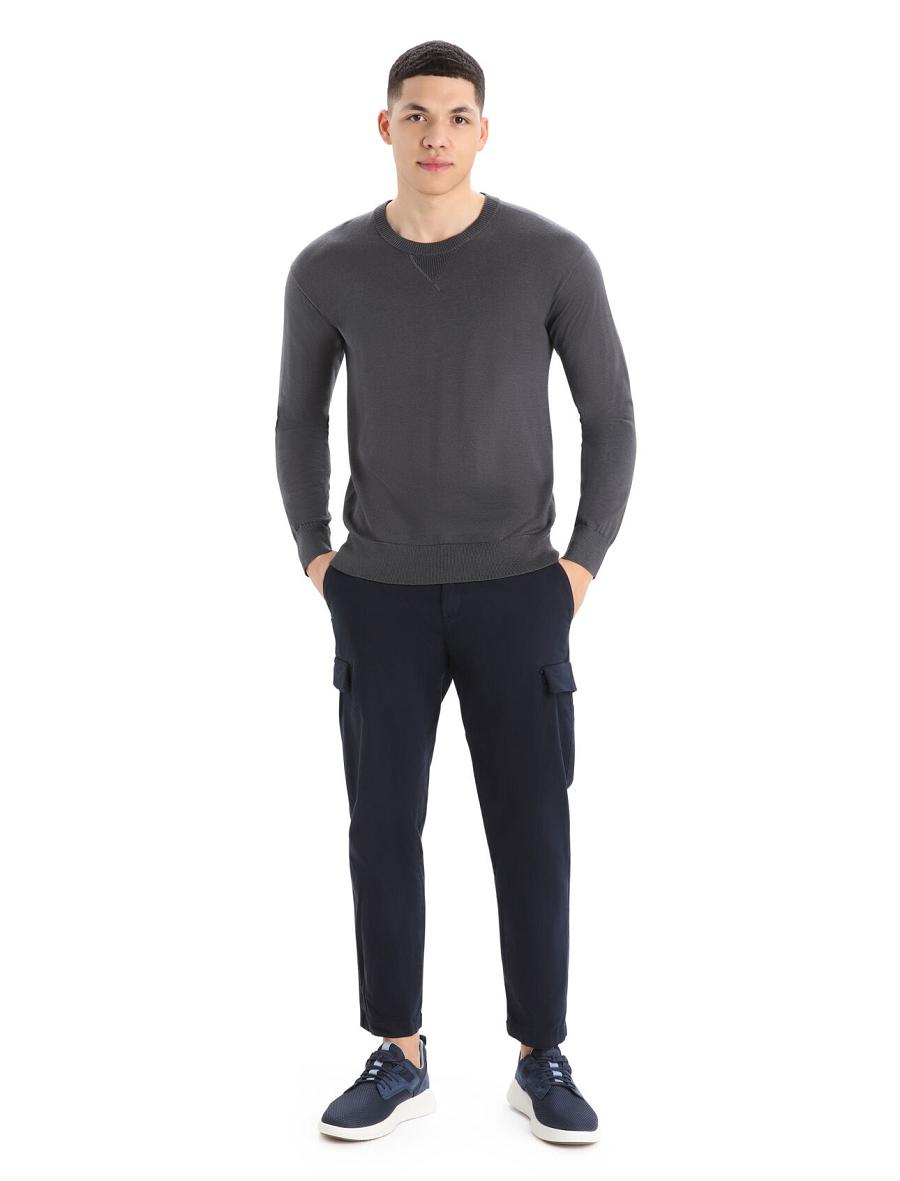 Monsoon Icebreaker Cool-Lite™ Merino Nova Sweatshirt Men's Sweaters | AU 1216CTVE